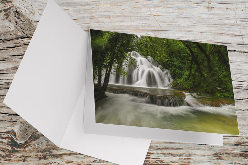 Carte Double Format 17x11.5cm avec enveloppe - Jura